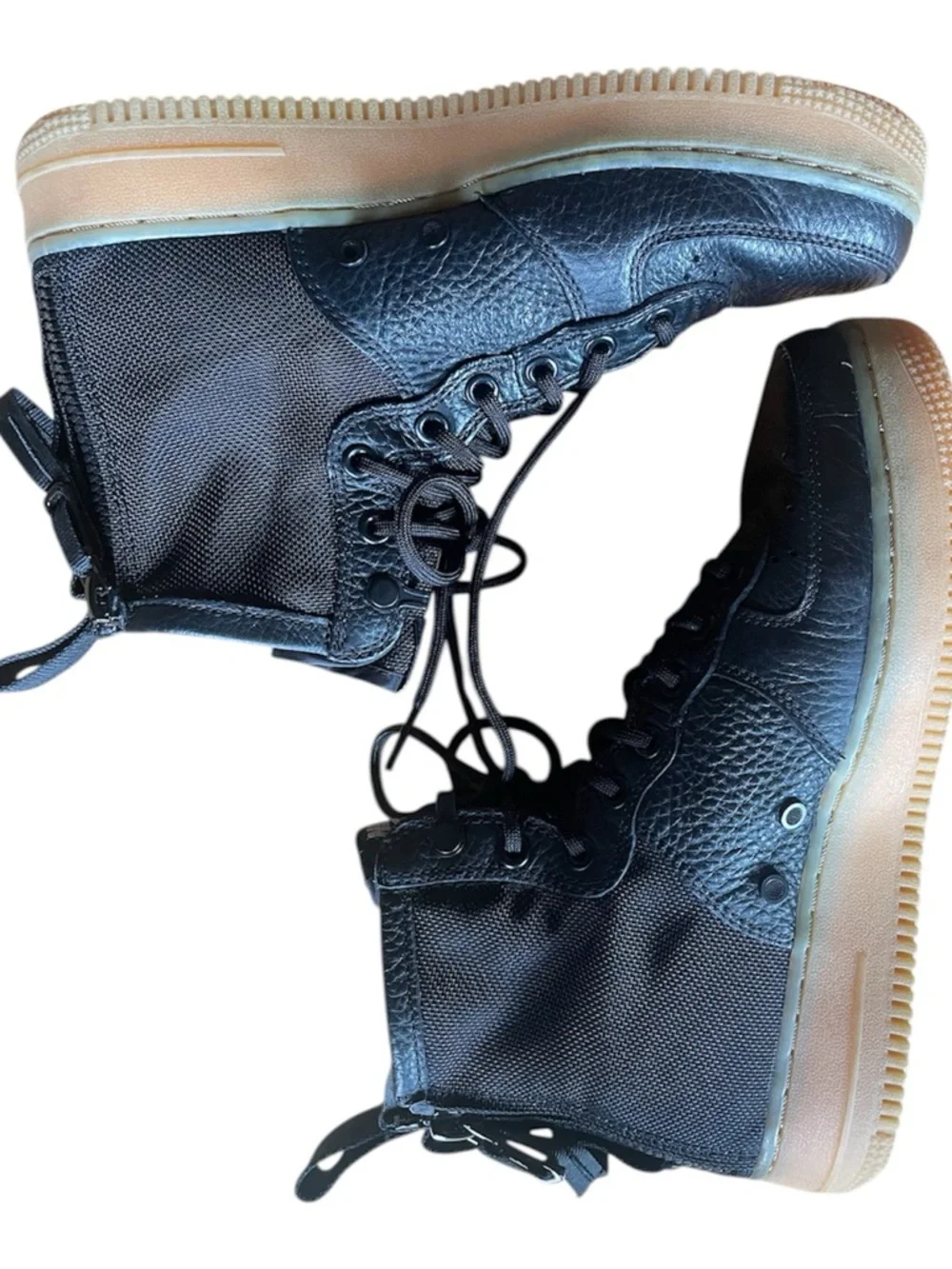 Nike SF Air Force 1 Mid in the 'Black Gum' colorway. - Picture 3 of 4